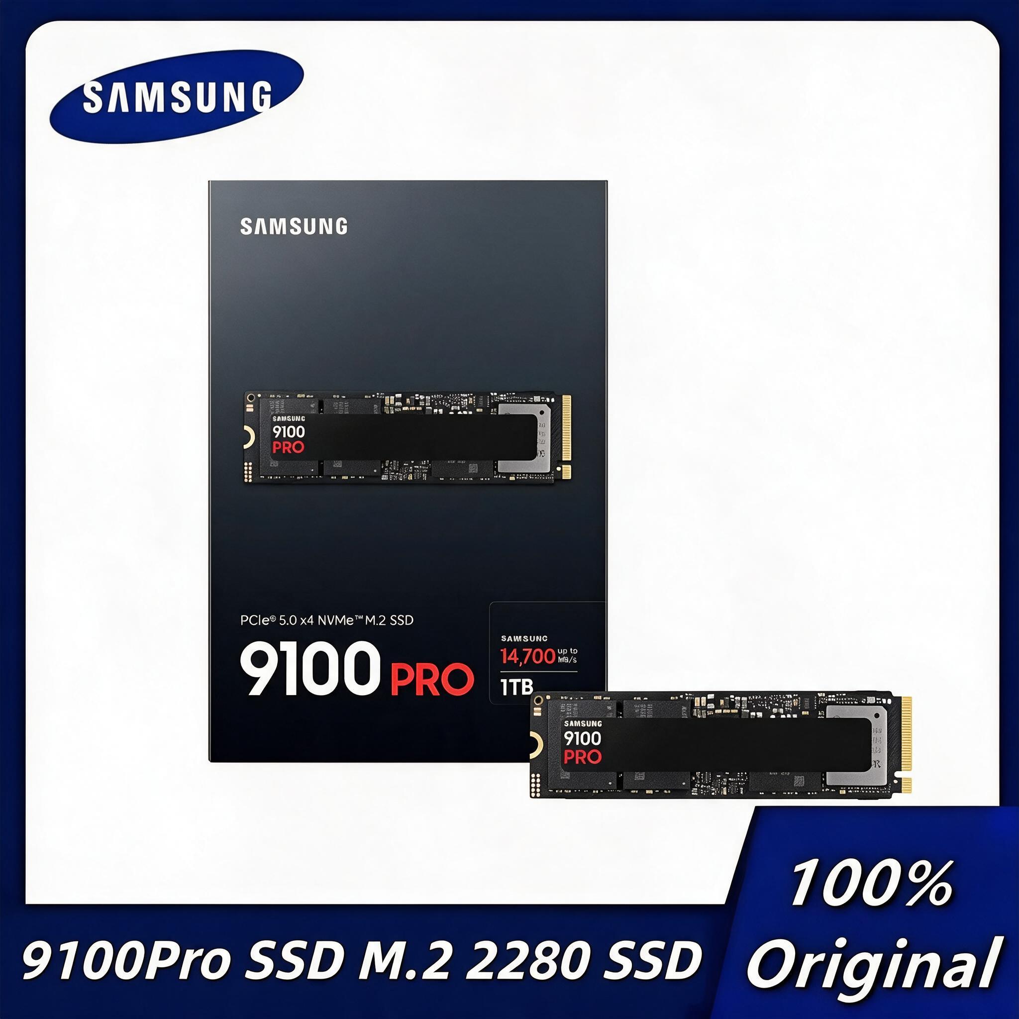 Nvme Pcie 5.0 Ssd 4Tb - Originele SAMSUNG 9100 Pro 1TB 2TB