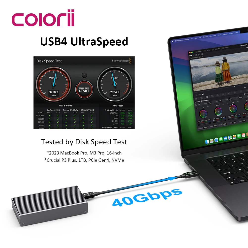 40Gbps USB4 M.2 NVMe SSD-behui - Usb4 40Gbps External Ssd 8Tb recensie en prijs