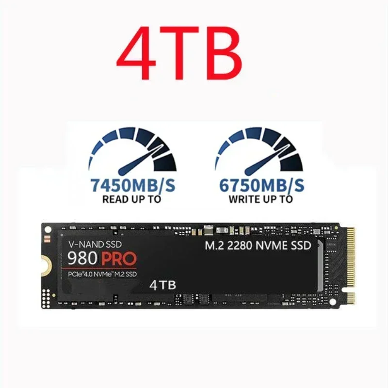 Originele 980 PRO M.2 2280 NVM - Pcie 4.0 4Tb 2280 Ssd 7450Mbps recensie en prijs